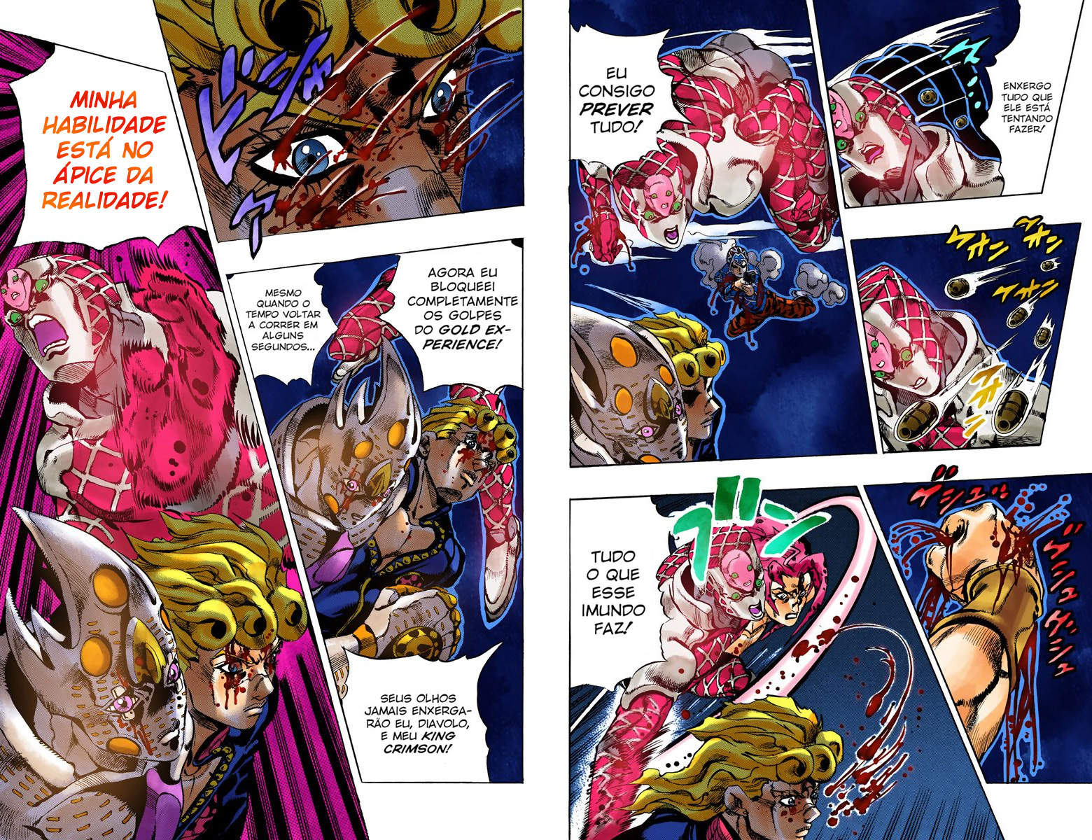 JoJo's Bizarre Adventure, Part 5: Golden Wind - Digital Colored Comics Capítulo 147 Página 10