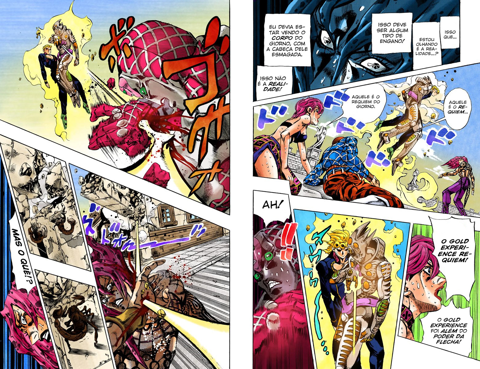 JoJo's Bizarre Adventure, Part 5: Golden Wind - Digital Colored Comics Capítulo 147 Página 6