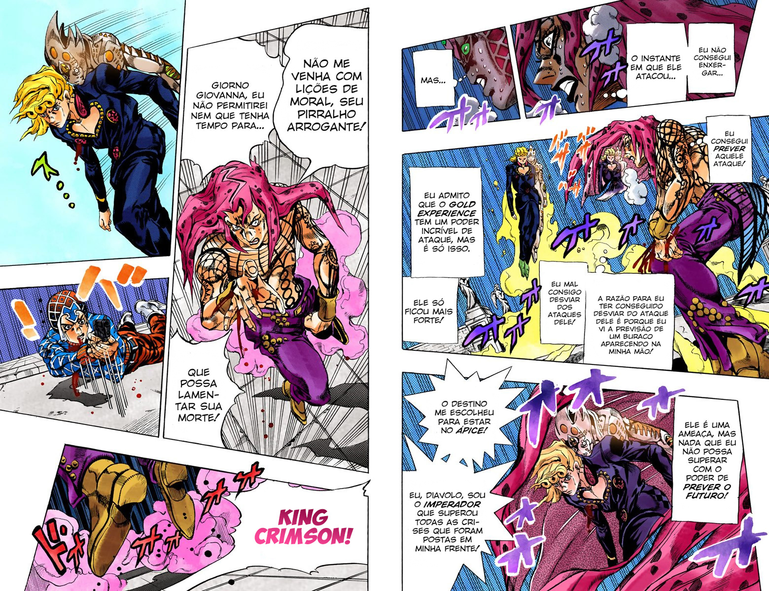 JoJo's Bizarre Adventure, Part 5: Golden Wind - Digital Colored Comics Capítulo 147 Página 8