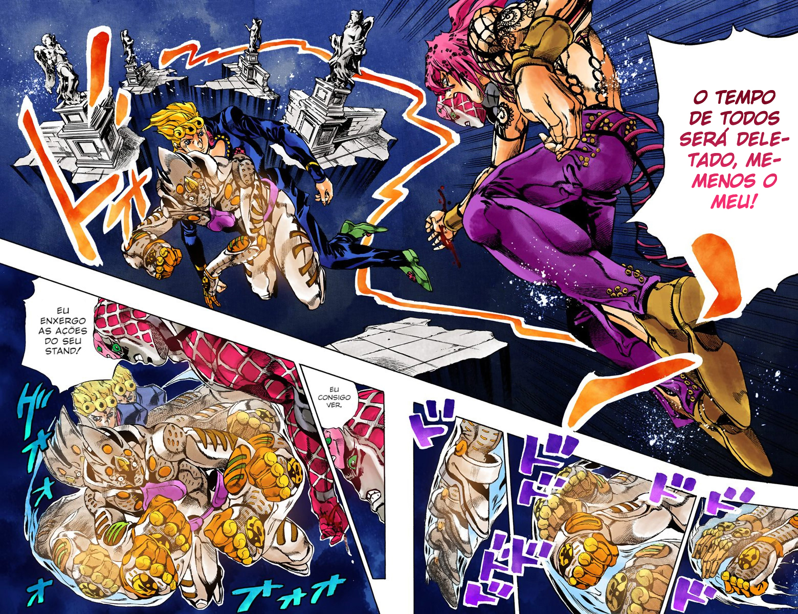 JoJo's Bizarre Adventure, Part 5: Golden Wind - Digital Colored Comics Capítulo 147 Página 9