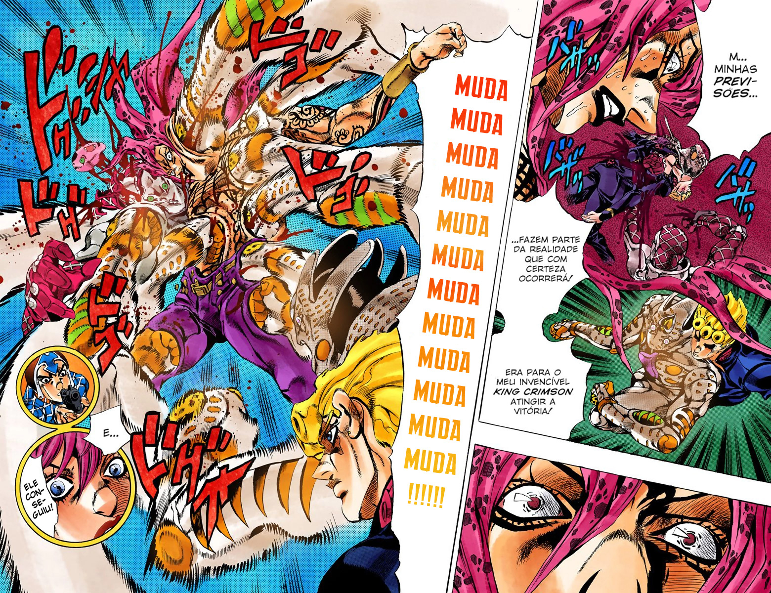 JoJo's Bizarre Adventure, Part 5: Golden Wind - Digital Colored Comics Capítulo 148 Página 10