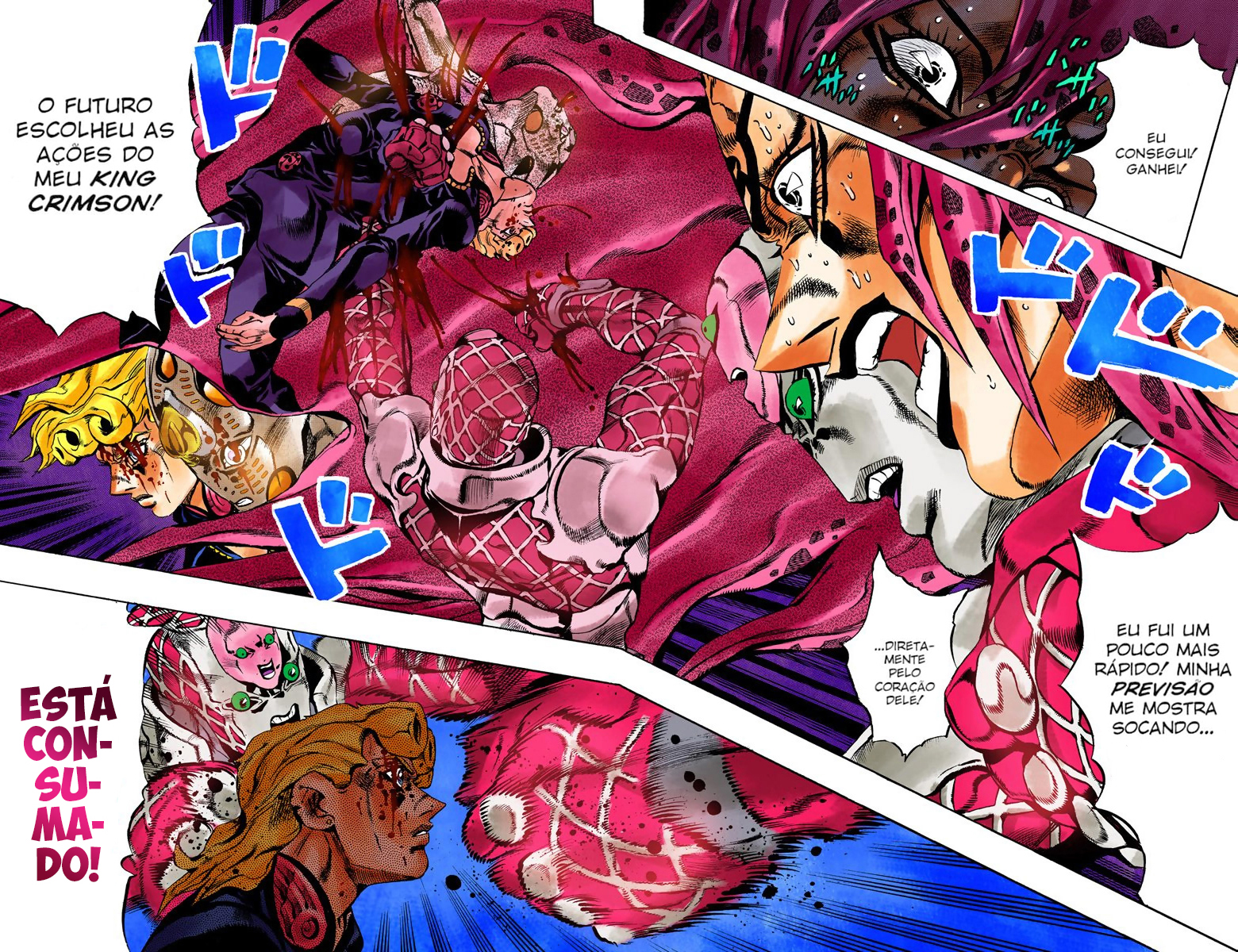 JoJo's Bizarre Adventure, Part 5: Golden Wind - Digital Colored Comics Capítulo 148 Página 2