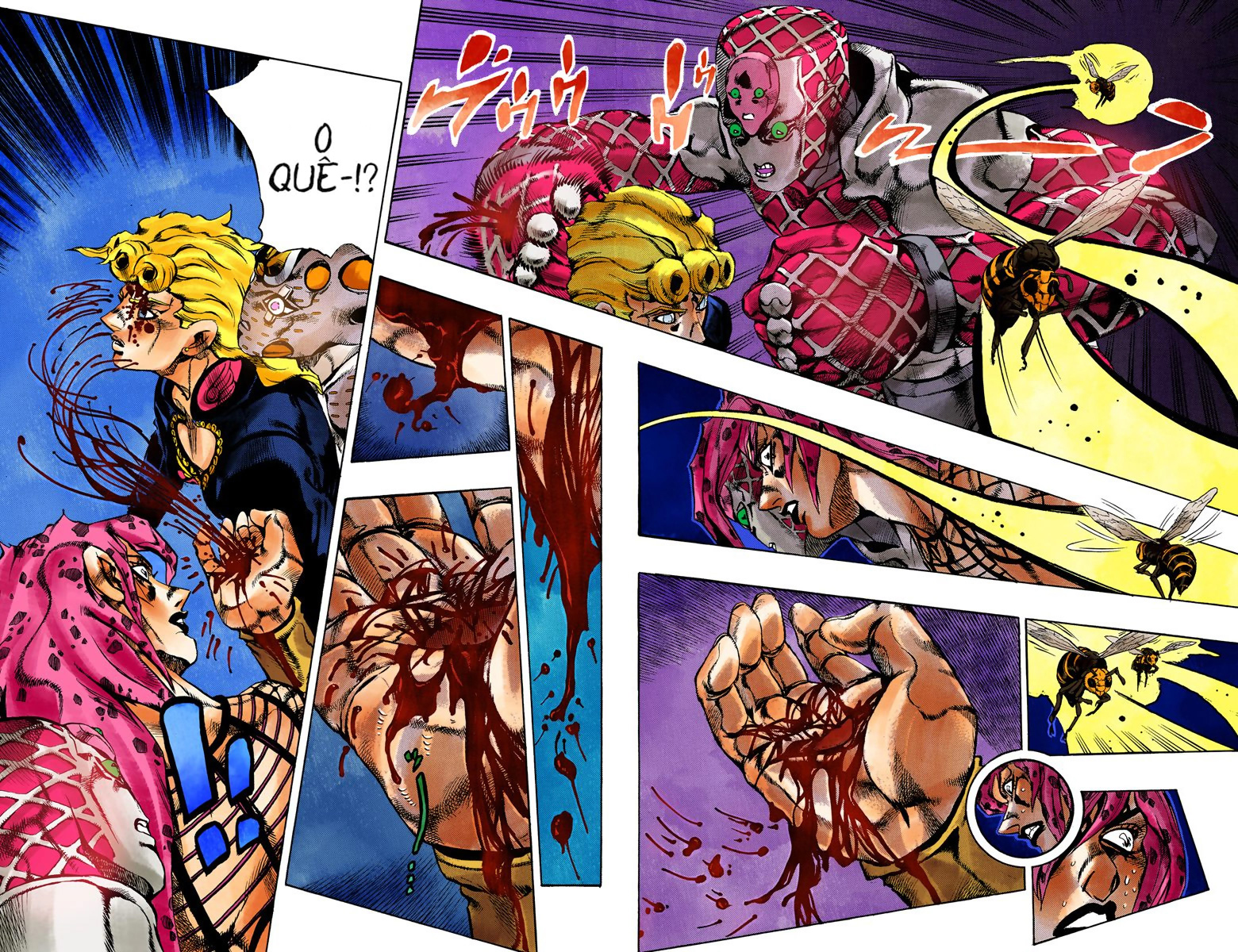 JoJo's Bizarre Adventure, Part 5: Golden Wind - Digital Colored Comics Capítulo 148 Página 3