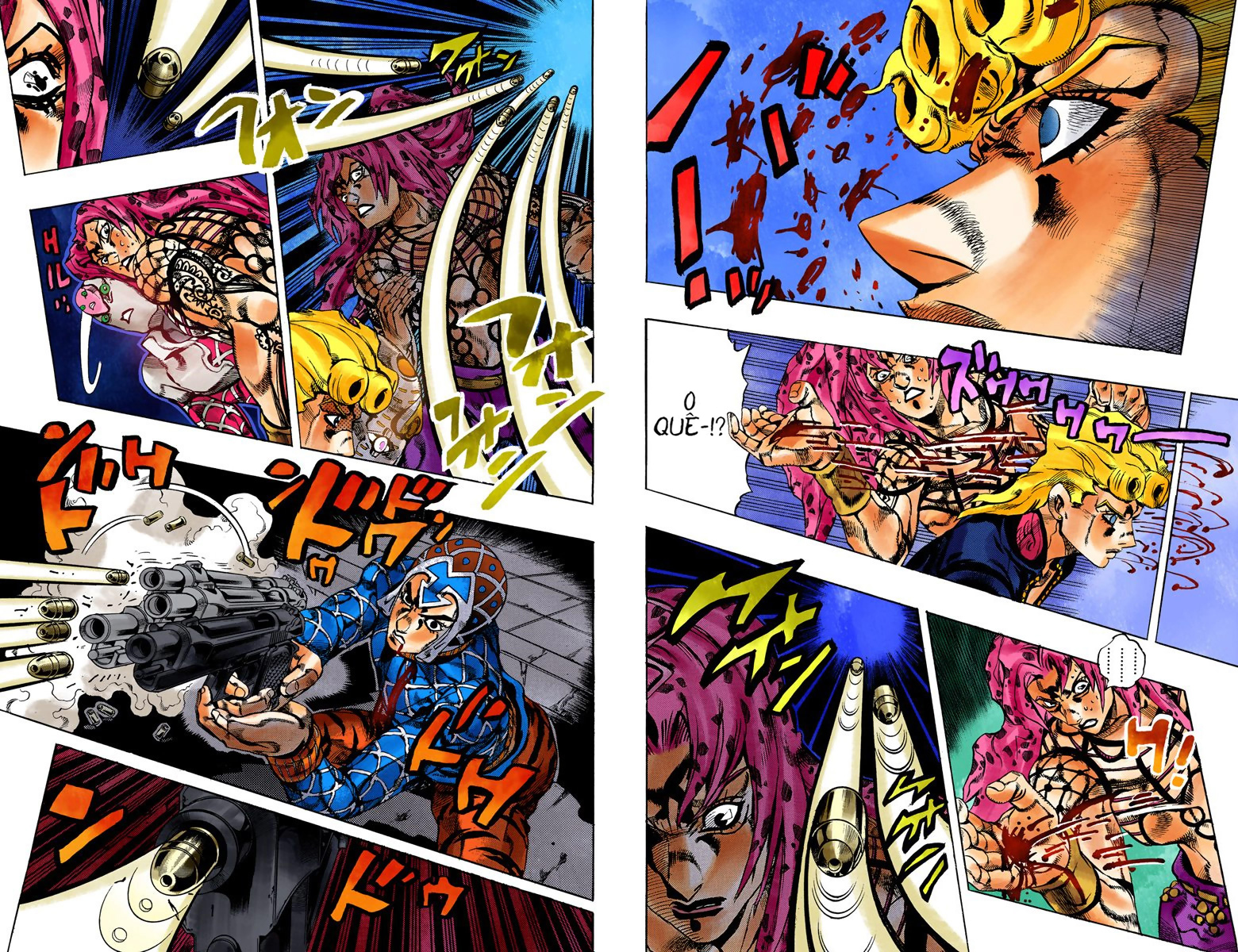 JoJo's Bizarre Adventure, Part 5: Golden Wind - Digital Colored Comics Capítulo 148 Página 4