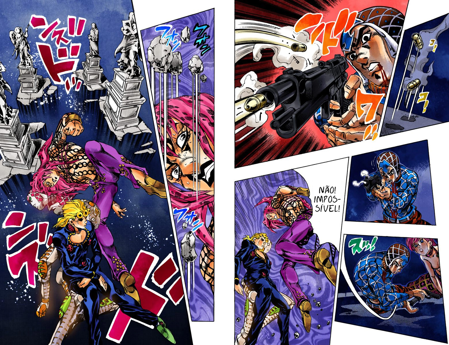 JoJo's Bizarre Adventure, Part 5: Golden Wind - Digital Colored Comics Capítulo 148 Página 5