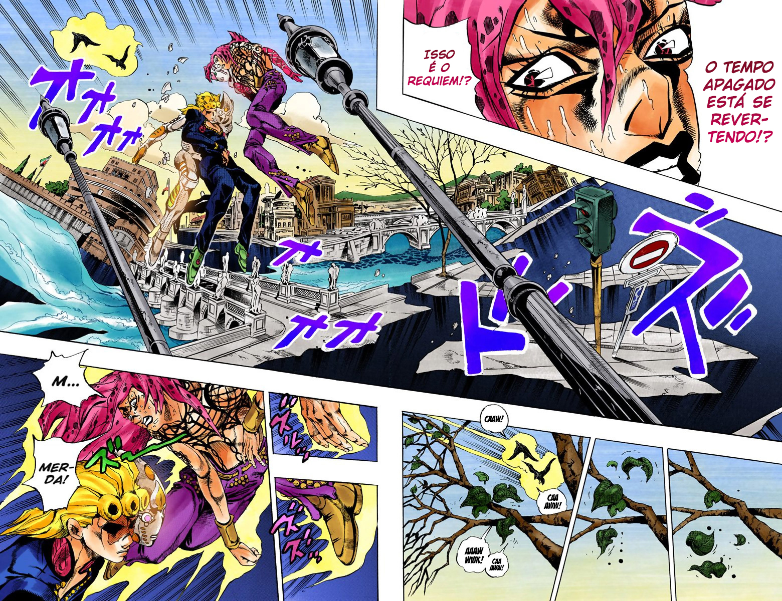 JoJo's Bizarre Adventure, Part 5: Golden Wind - Digital Colored Comics Capítulo 148 Página 6