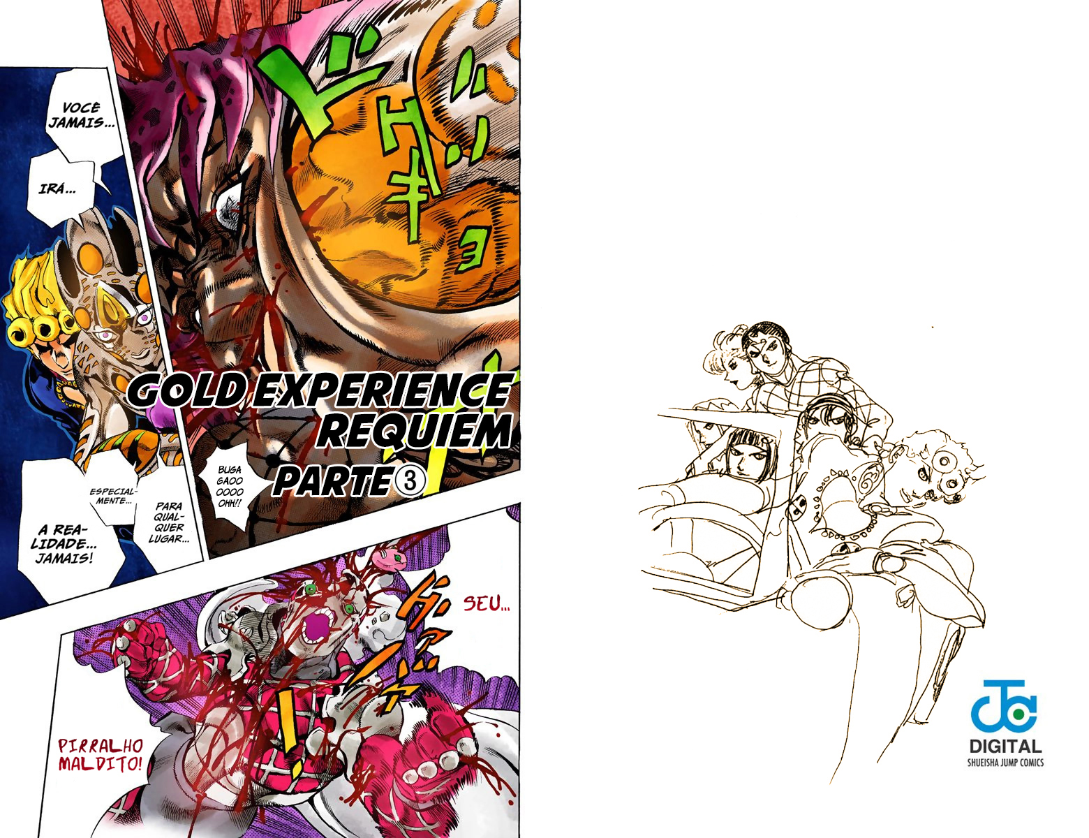 JoJo's Bizarre Adventure, Part 5: Golden Wind - Digital Colored Comics Capítulo 149 Página 1