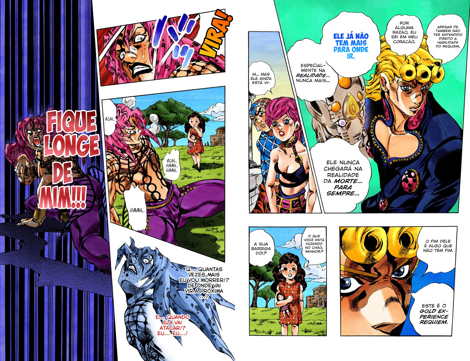JoJo's Bizarre Adventure, Part 5: Golden Wind - Digital Colored Comics Capítulo 149 Página 10