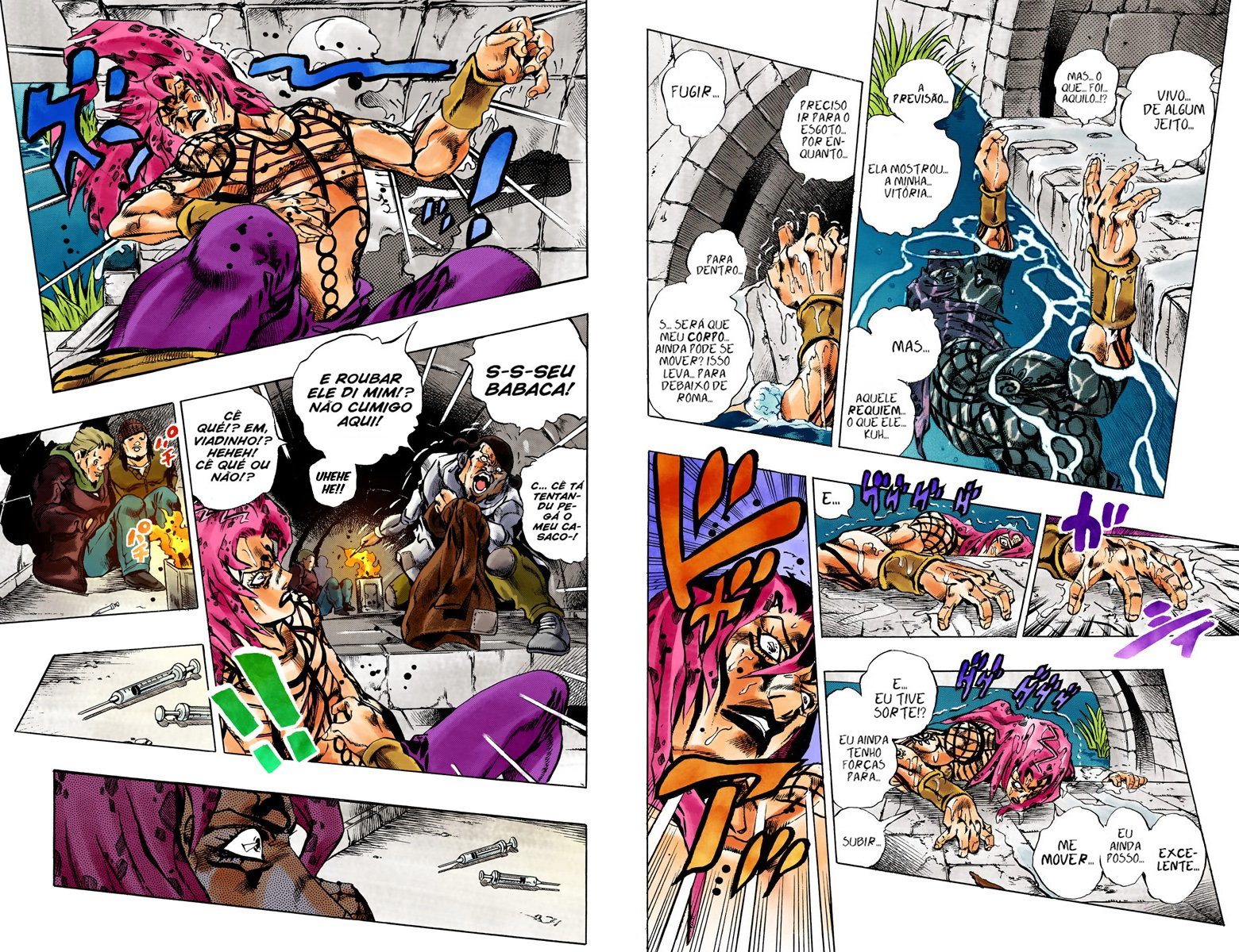 JoJo's Bizarre Adventure, Part 5: Golden Wind - Digital Colored Comics Capítulo 149 Página 5