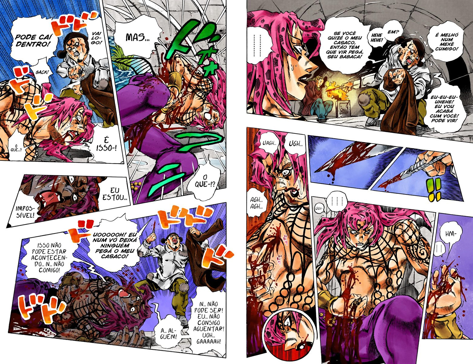 JoJo's Bizarre Adventure, Part 5: Golden Wind - Digital Colored Comics Capítulo 149 Página 6