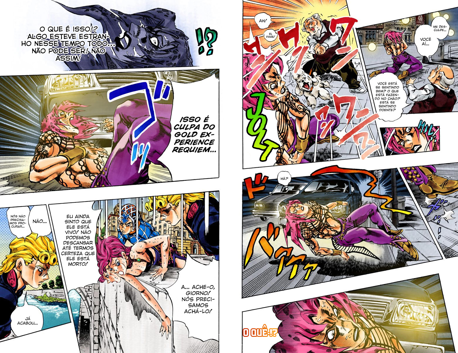 JoJo's Bizarre Adventure, Part 5: Golden Wind - Digital Colored Comics Capítulo 149 Página 9