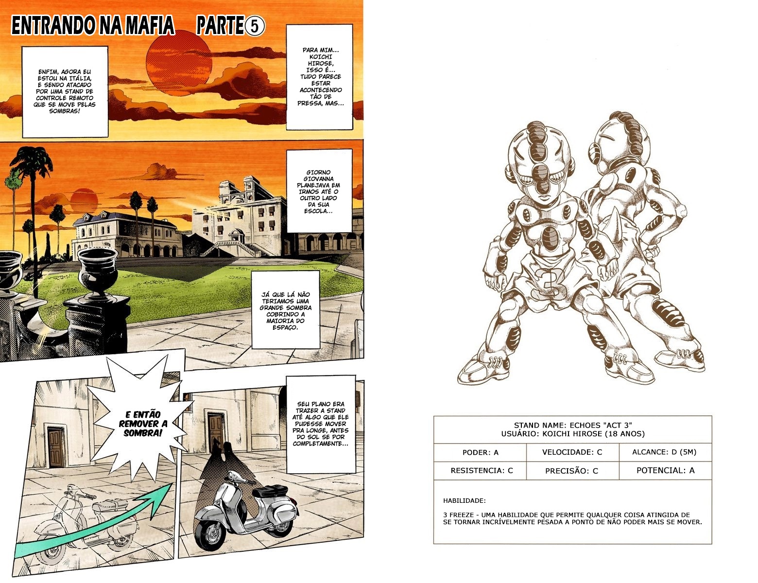 JoJo's Bizarre Adventure, Part 5: Golden Wind - Digital Colored Comics Capítulo 15 Página 1