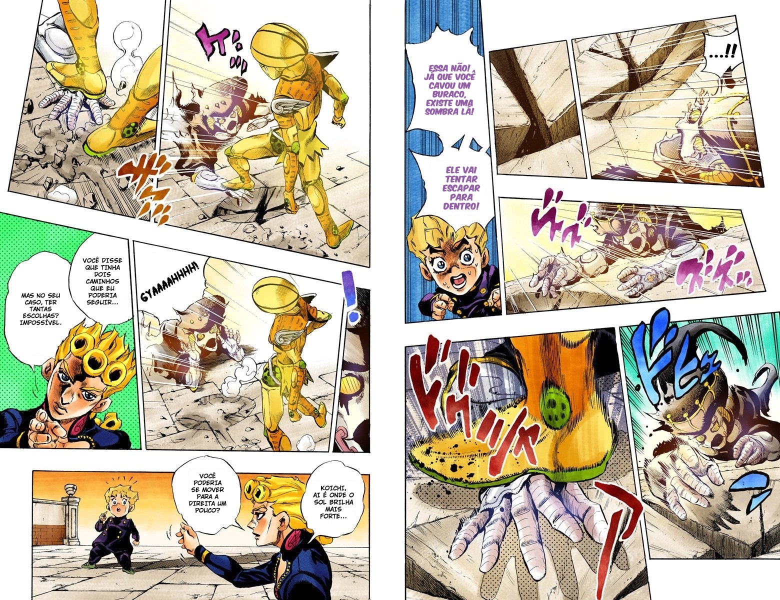 JoJo's Bizarre Adventure, Part 5: Golden Wind - Digital Colored Comics Capítulo 15 Página 10