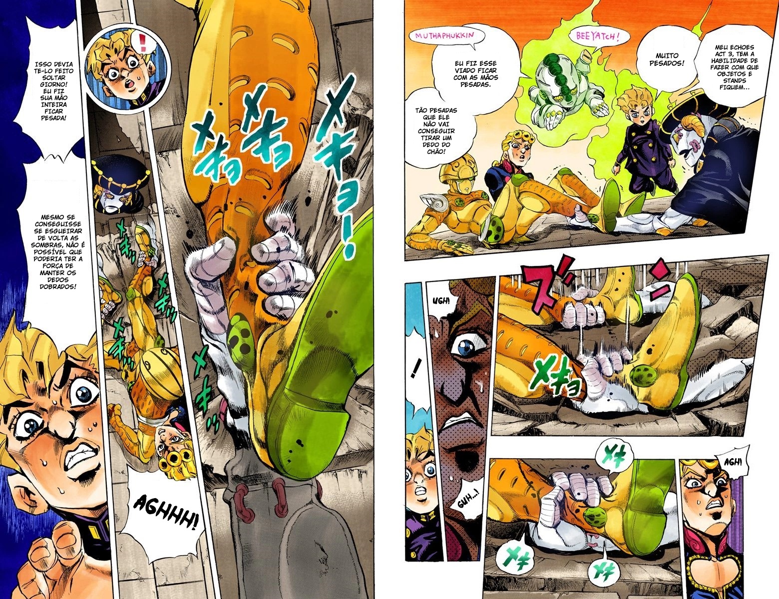 JoJo's Bizarre Adventure, Part 5: Golden Wind - Digital Colored Comics Capítulo 15 Página 5