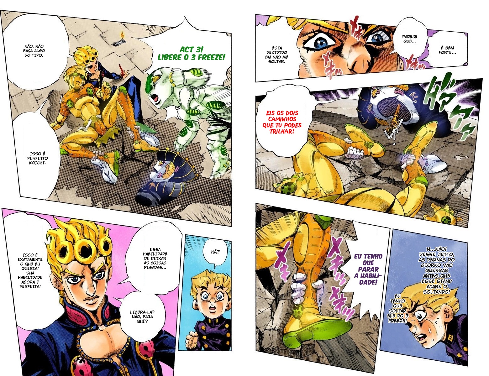 JoJo's Bizarre Adventure, Part 5: Golden Wind - Digital Colored Comics Capítulo 15 Página 6
