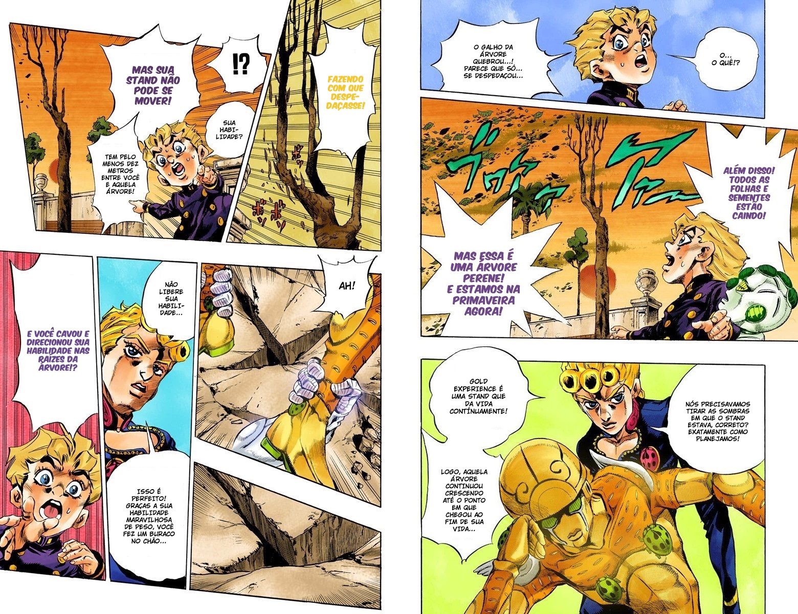 JoJo's Bizarre Adventure, Part 5: Golden Wind - Digital Colored Comics Capítulo 15 Página 8