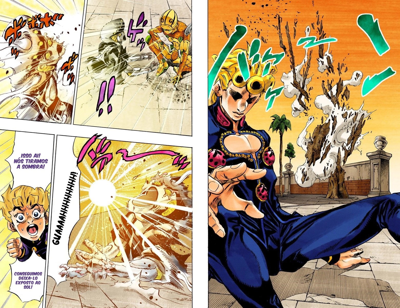 JoJo's Bizarre Adventure, Part 5: Golden Wind - Digital Colored Comics Capítulo 15 Página 9