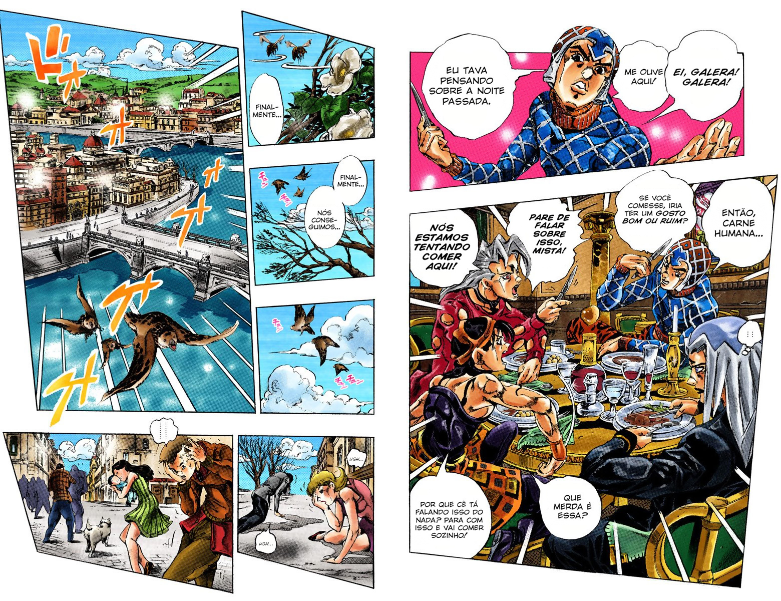 JoJo's Bizarre Adventure, Part 5: Golden Wind - Digital Colored Comics Capítulo 150 Página 2