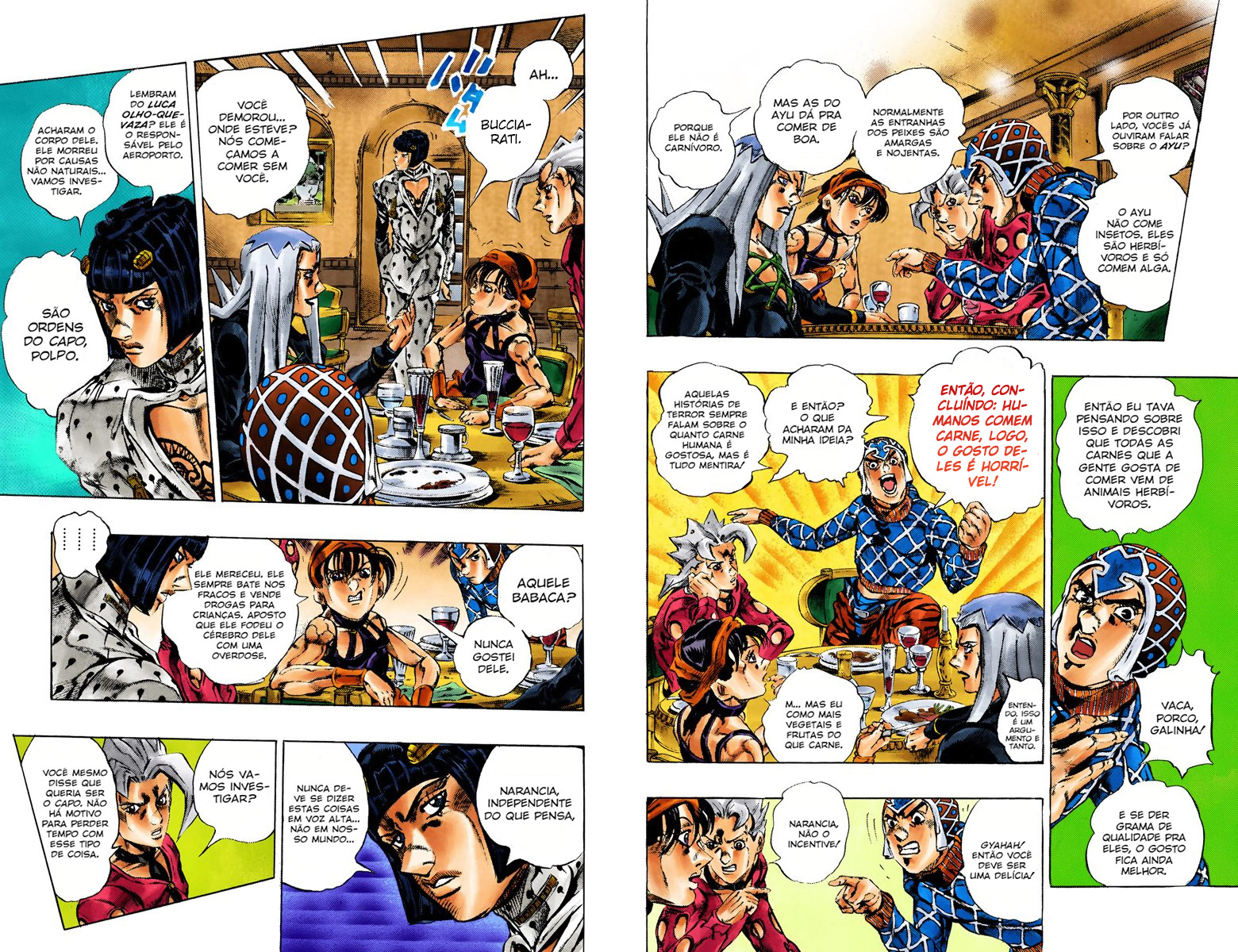 JoJo's Bizarre Adventure, Part 5: Golden Wind - Digital Colored Comics Capítulo 151 Página 2