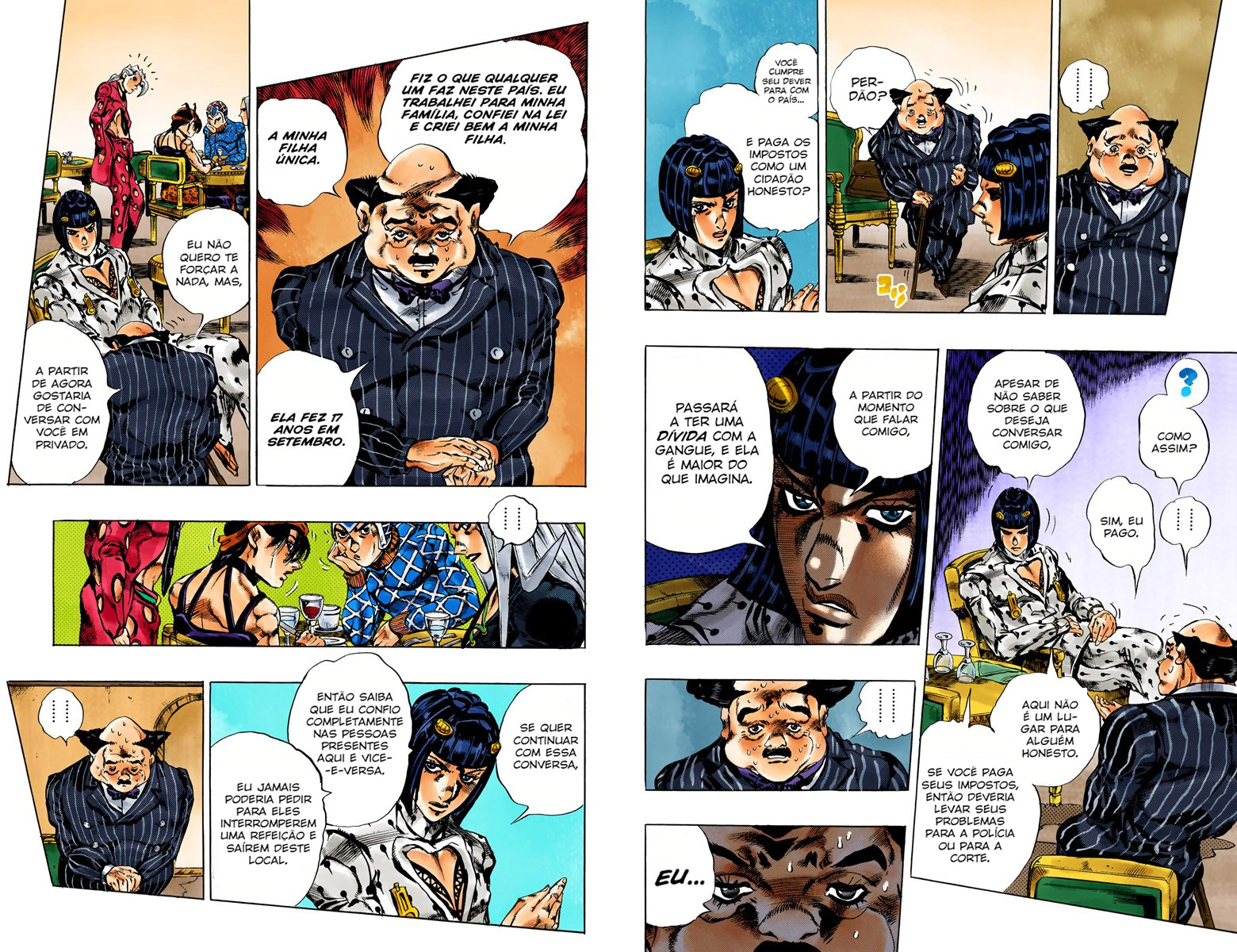 JoJo's Bizarre Adventure, Part 5: Golden Wind - Digital Colored Comics Capítulo 151 Página 4