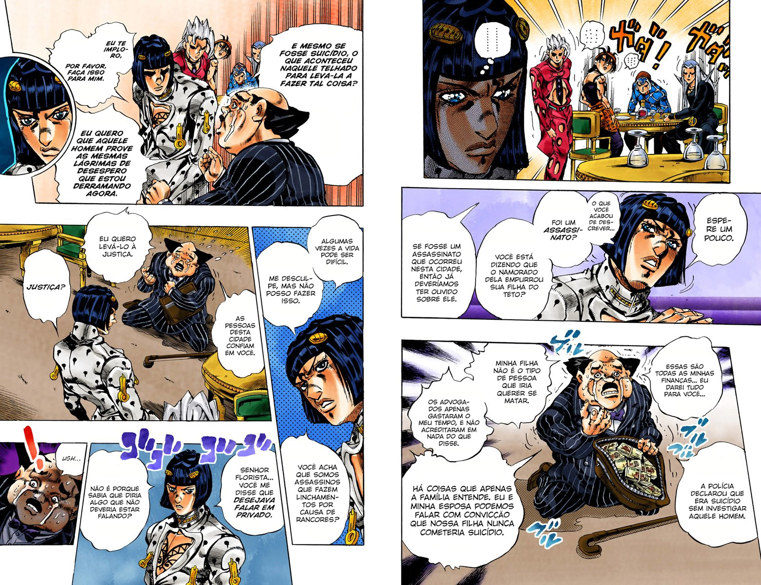 JoJo's Bizarre Adventure, Part 5: Golden Wind - Digital Colored Comics Capítulo 151 Página 6