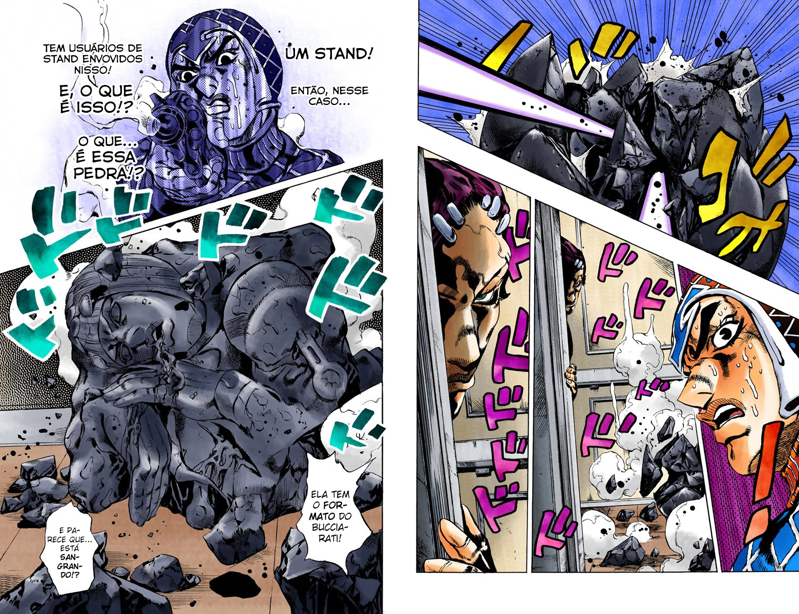 JoJo's Bizarre Adventure, Part 5: Golden Wind - Digital Colored Comics Capítulo 152 Página 10