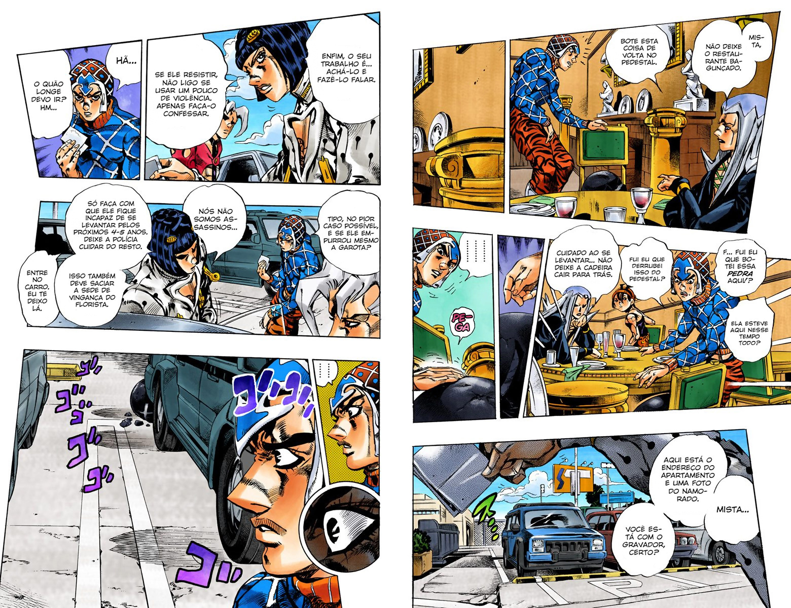 JoJo's Bizarre Adventure, Part 5: Golden Wind - Digital Colored Comics Capítulo 152 Página 3