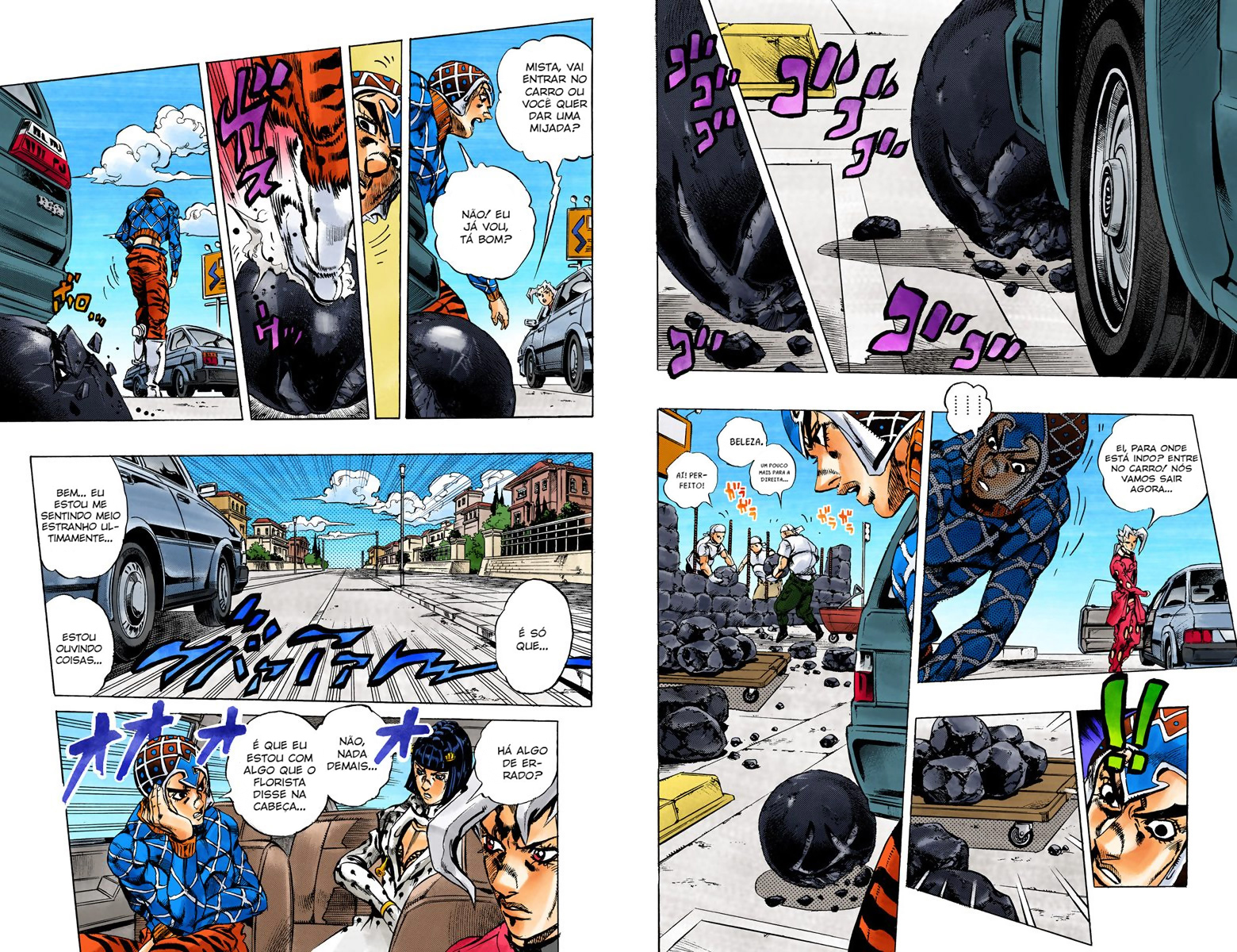 JoJo's Bizarre Adventure, Part 5: Golden Wind - Digital Colored Comics Capítulo 152 Página 4