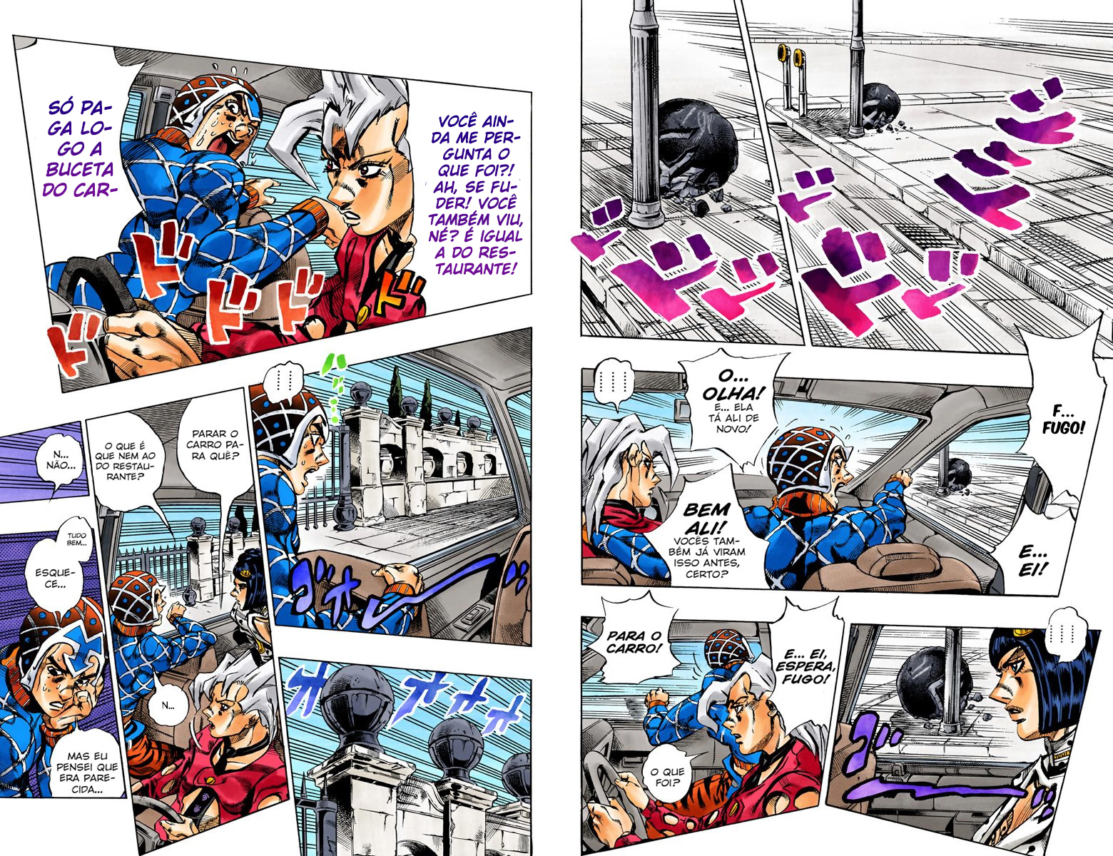 JoJo's Bizarre Adventure, Part 5: Golden Wind - Digital Colored Comics Capítulo 152 Página 6