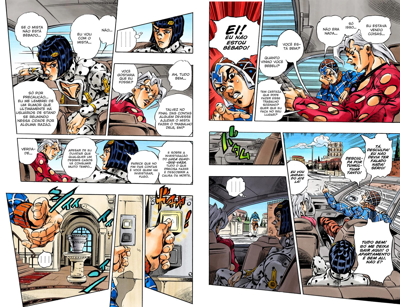 JoJo's Bizarre Adventure, Part 5: Golden Wind - Digital Colored Comics Capítulo 152 Página 7