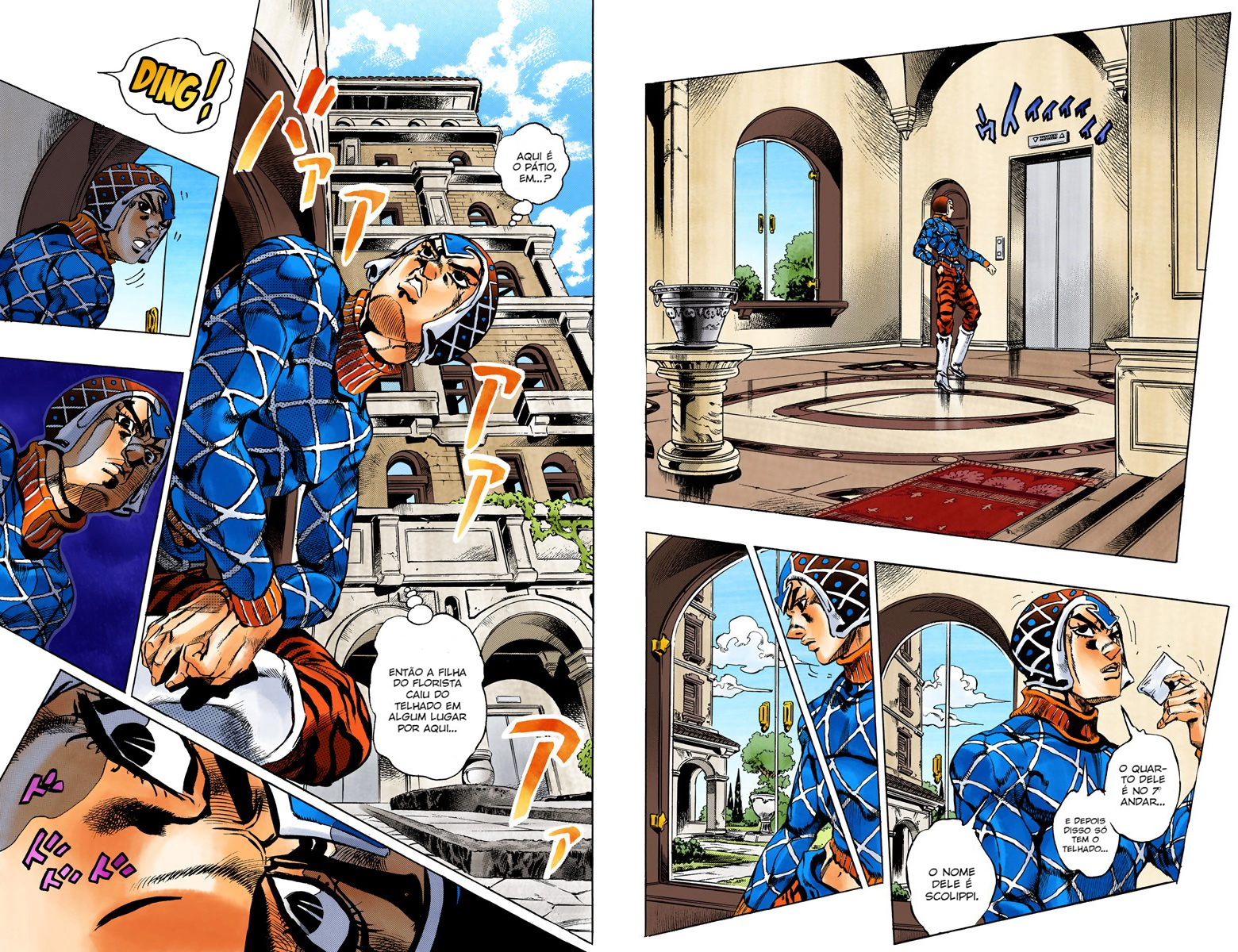 JoJo's Bizarre Adventure, Part 5: Golden Wind - Digital Colored Comics Capítulo 152 Página 8