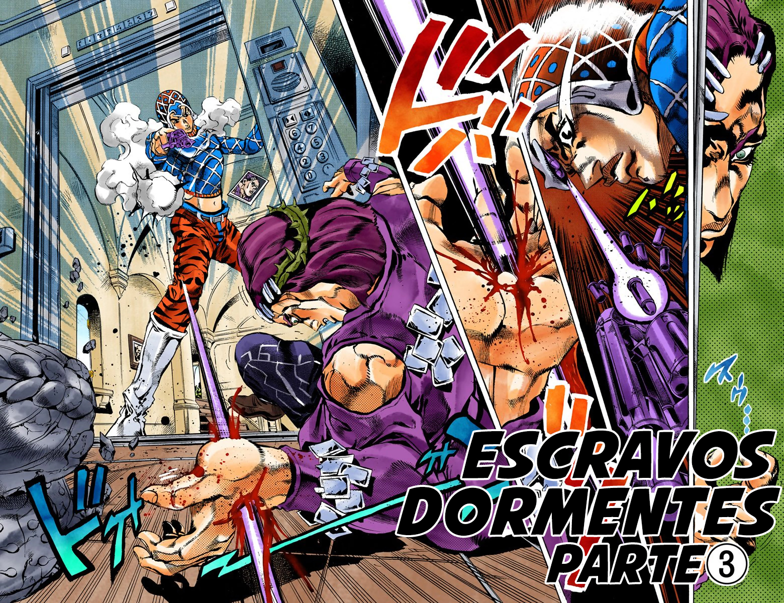 JoJo's Bizarre Adventure, Part 5: Golden Wind - Digital Colored Comics Capítulo 153 Página 2