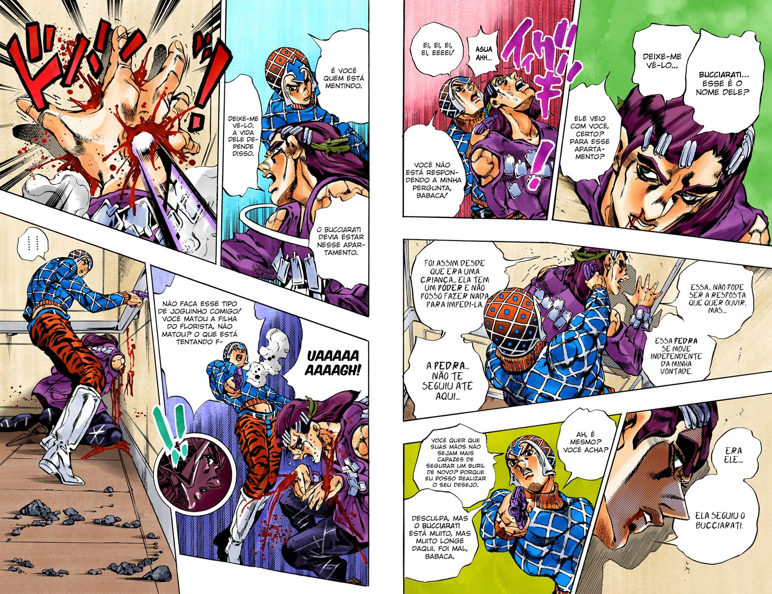 JoJo's Bizarre Adventure, Part 5: Golden Wind - Digital Colored Comics Capítulo 153 Página 5