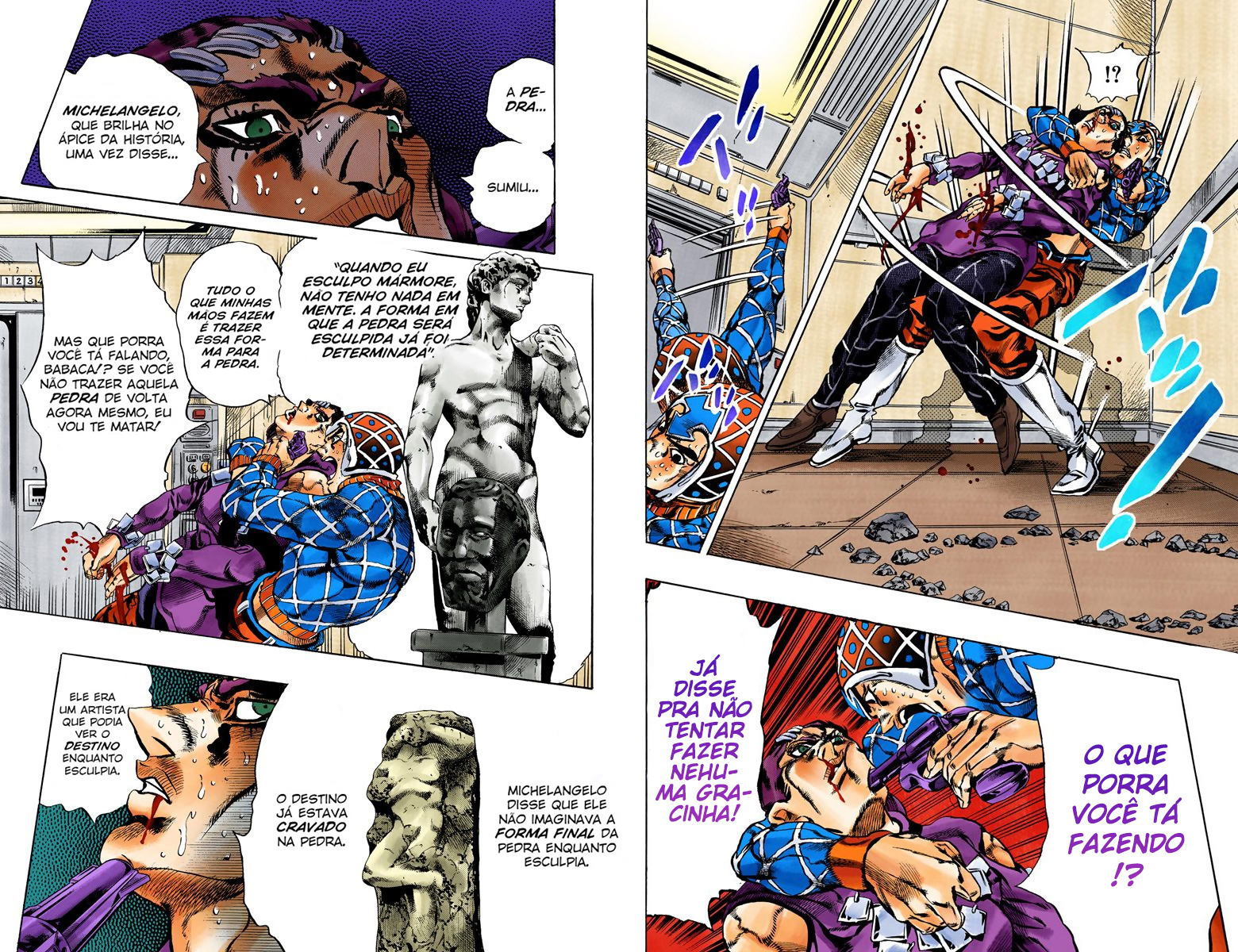 JoJo's Bizarre Adventure, Part 5: Golden Wind - Digital Colored Comics Capítulo 153 Página 6