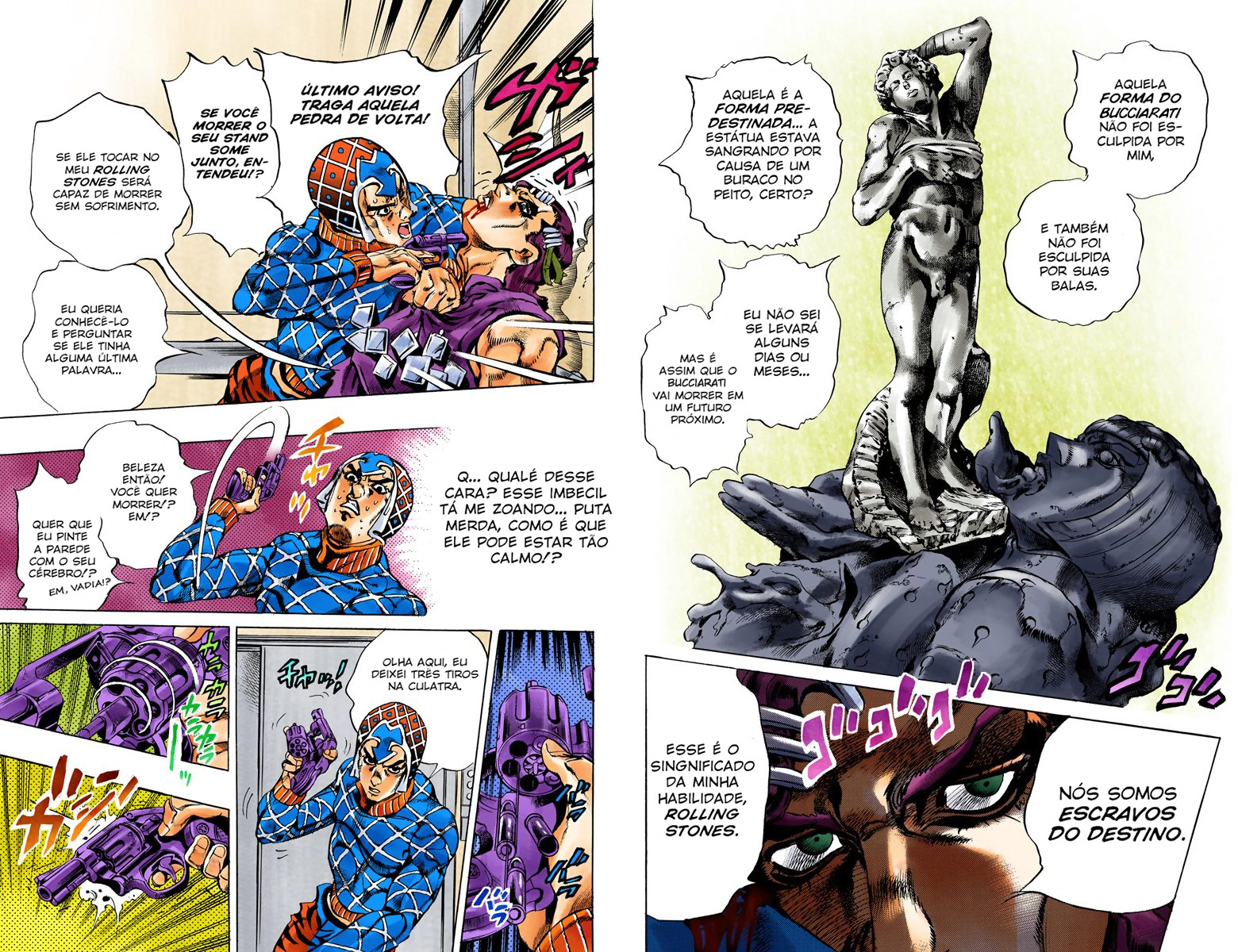 JoJo's Bizarre Adventure, Part 5: Golden Wind - Digital Colored Comics Capítulo 153 Página 7