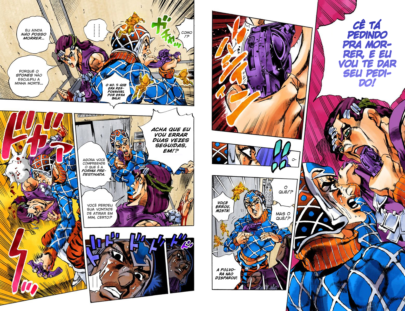 JoJo's Bizarre Adventure, Part 5: Golden Wind - Digital Colored Comics Capítulo 153 Página 9