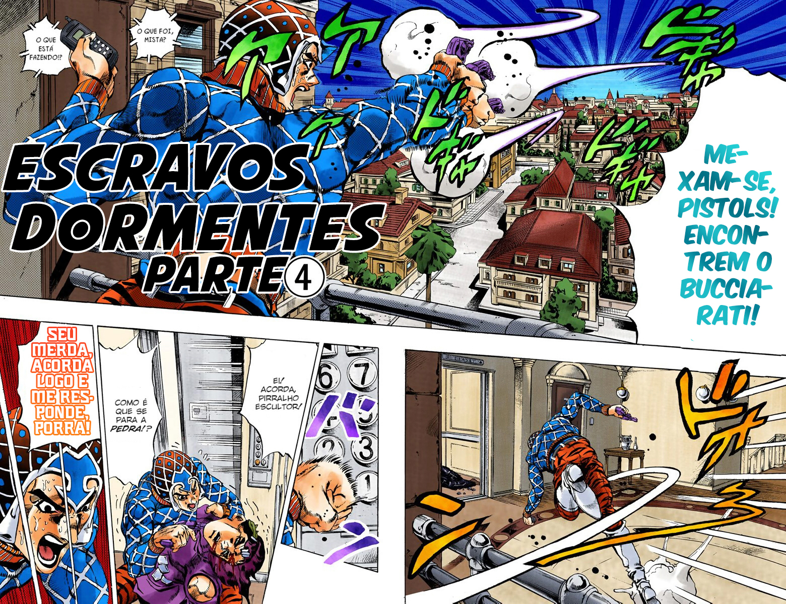 JoJo's Bizarre Adventure, Part 5: Golden Wind - Digital Colored Comics Capítulo 154 Página 2