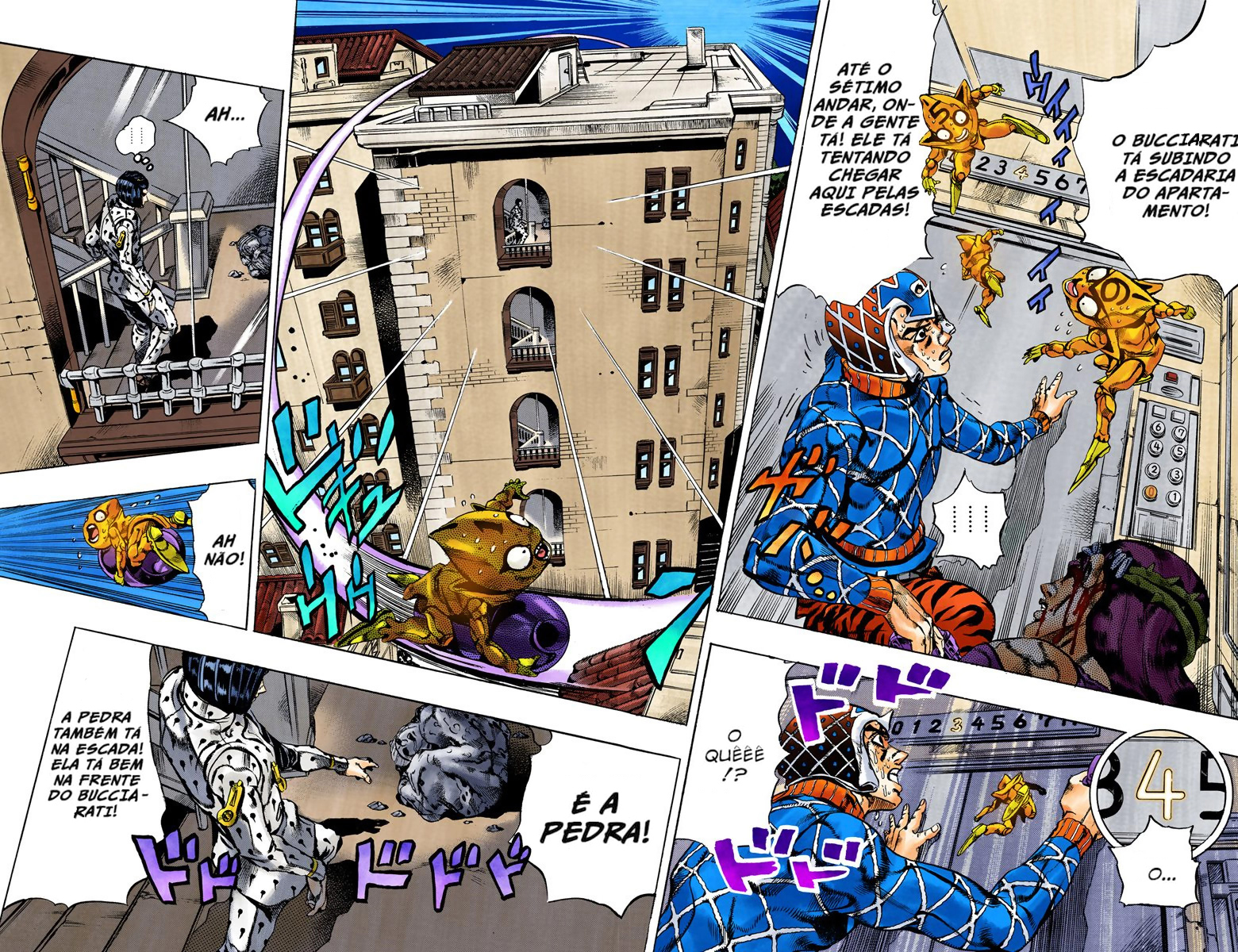 JoJo's Bizarre Adventure, Part 5: Golden Wind - Digital Colored Comics Capítulo 154 Página 4