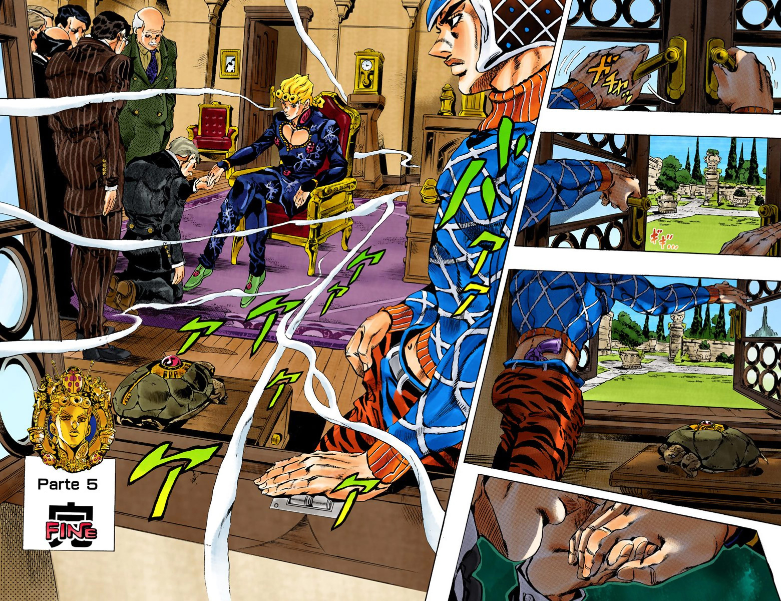 JoJo's Bizarre Adventure, Part 5: Golden Wind - Digital Colored Comics Capítulo 155 Página 11