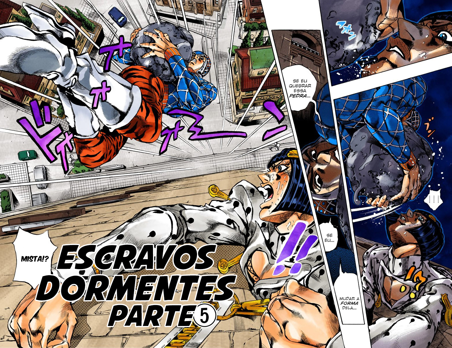 JoJo's Bizarre Adventure, Part 5: Golden Wind - Digital Colored Comics Capítulo 155 Página 2