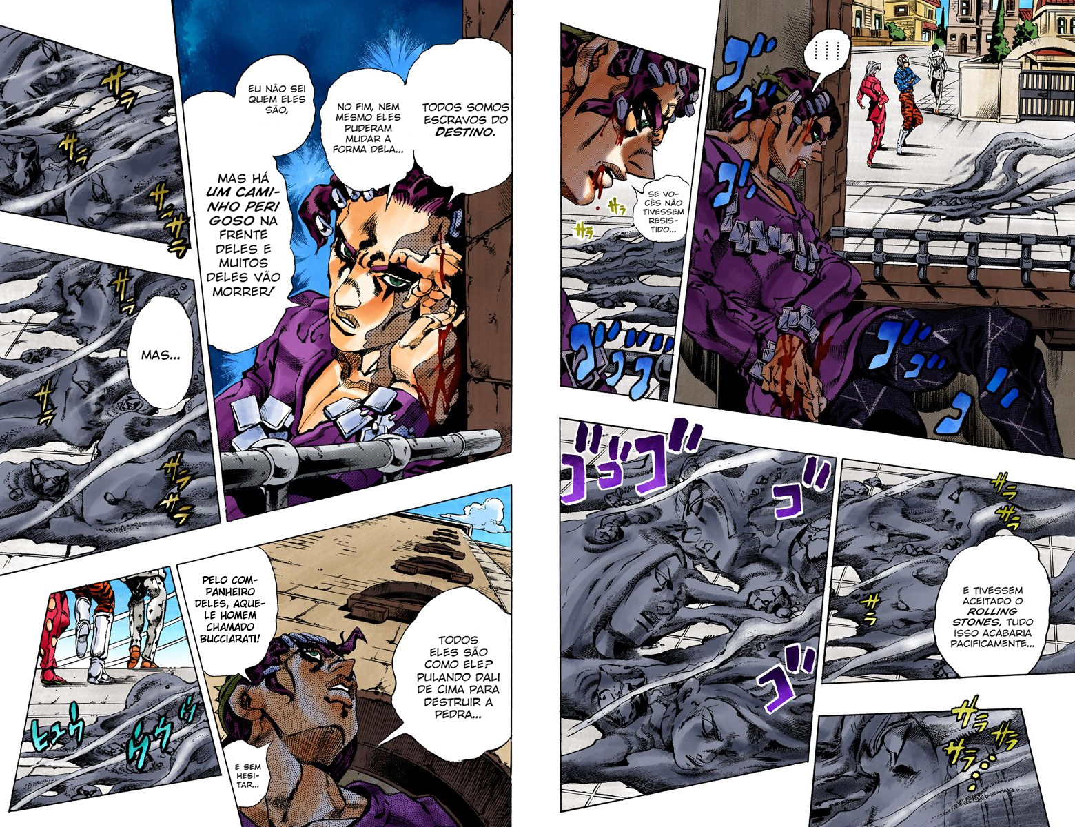 JoJo's Bizarre Adventure, Part 5: Golden Wind - Digital Colored Comics Capítulo 155 Página 6