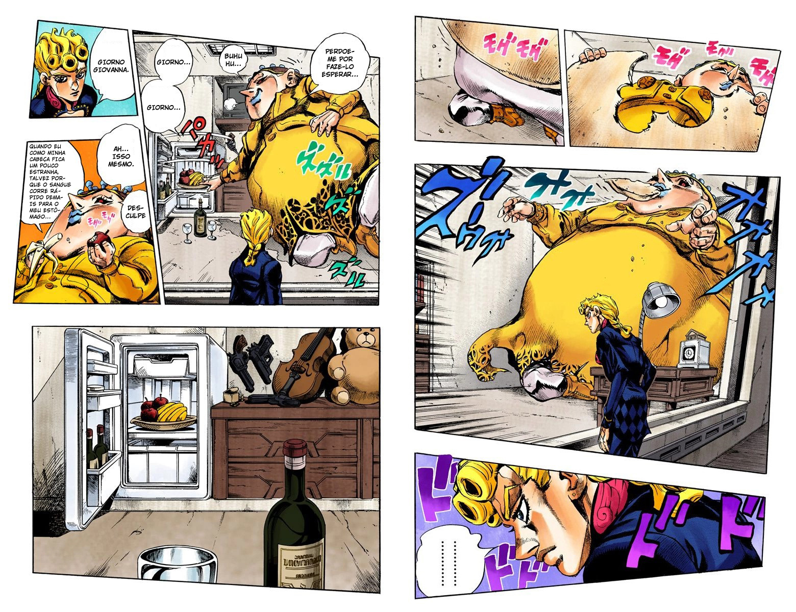JoJo's Bizarre Adventure, Part 5: Golden Wind - Digital Colored Comics Capítulo 16 Página 10