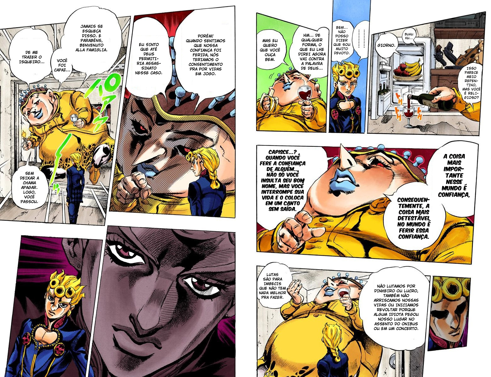 JoJo's Bizarre Adventure, Part 5: Golden Wind - Digital Colored Comics Capítulo 16 Página 11