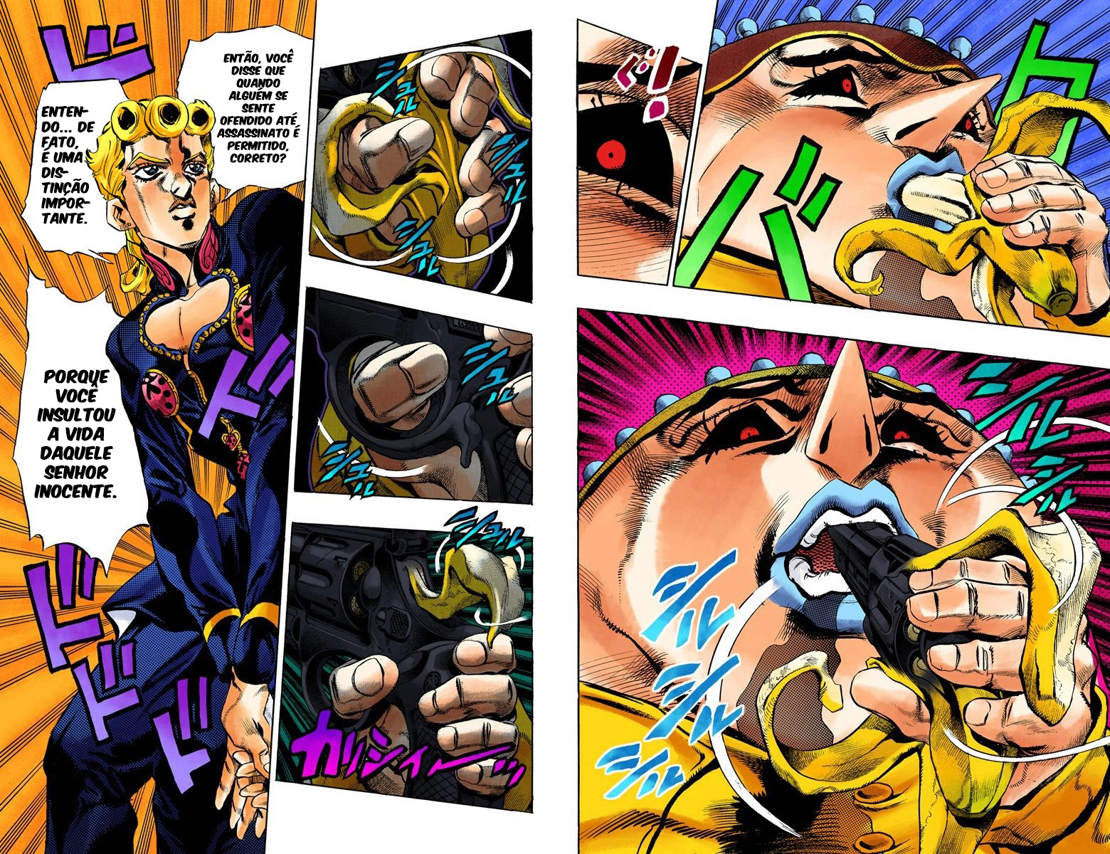 JoJo's Bizarre Adventure, Part 5: Golden Wind - Digital Colored Comics Capítulo 16 Página 14
