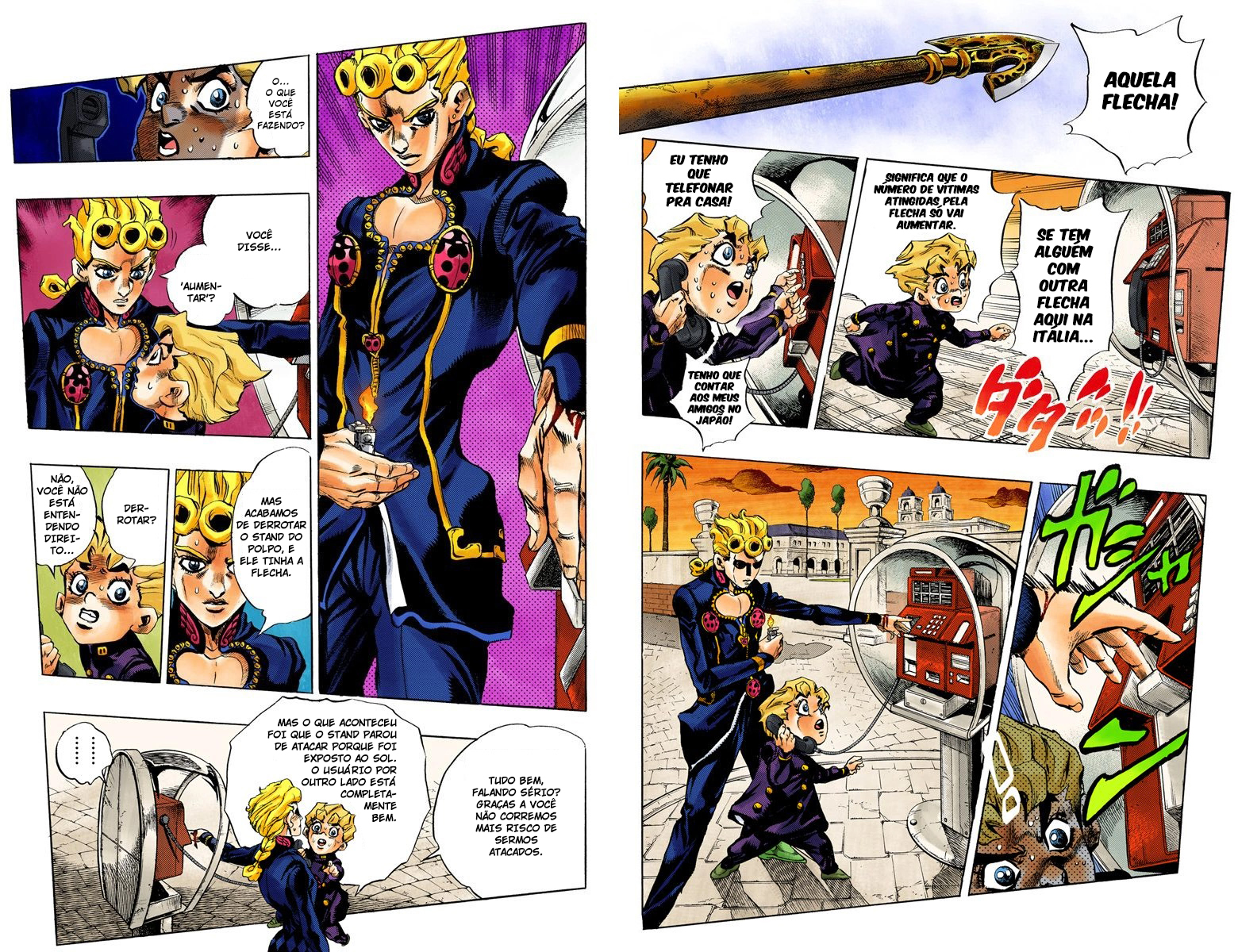 JoJo's Bizarre Adventure, Part 5: Golden Wind - Digital Colored Comics Capítulo 16 Página 6