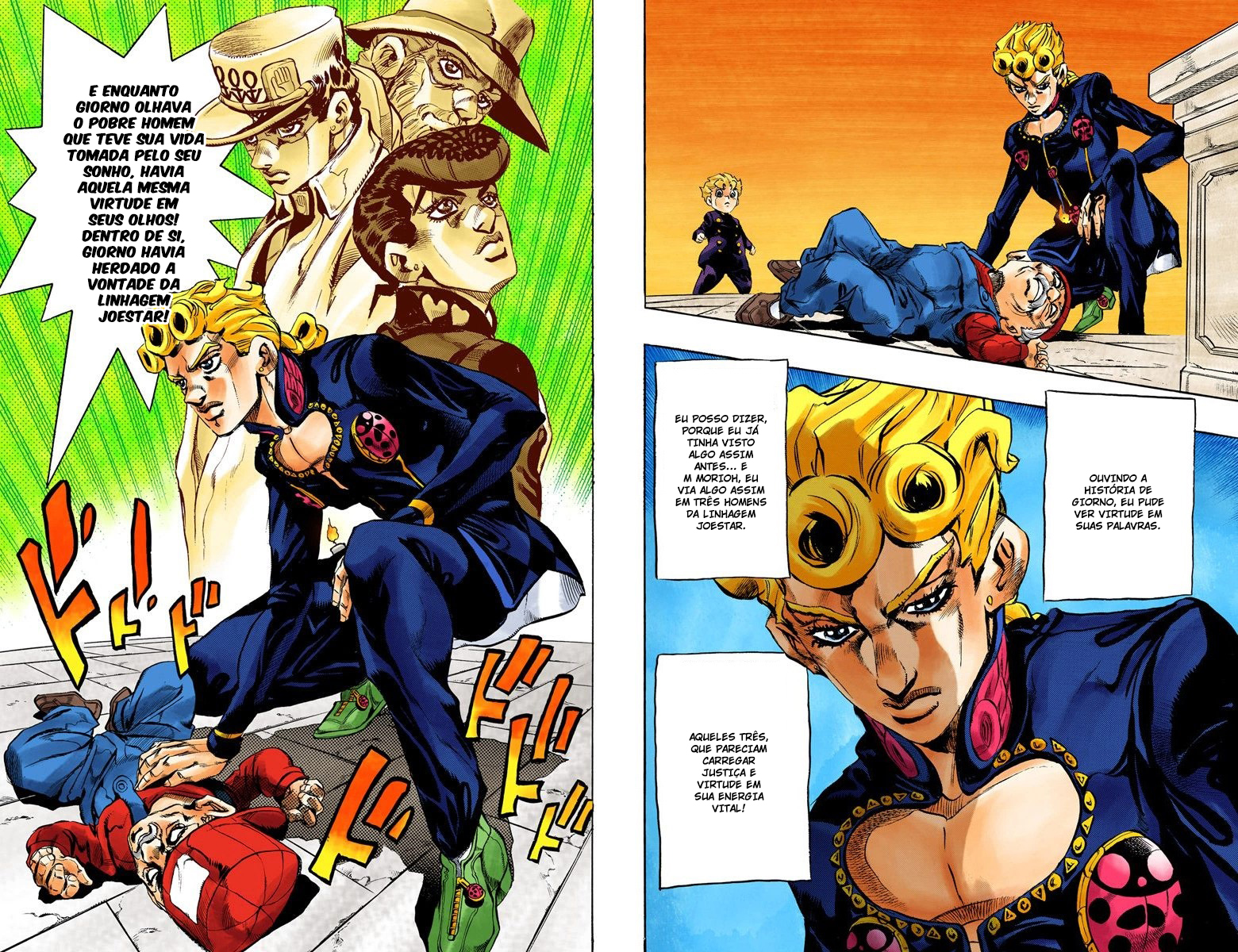 JoJo's Bizarre Adventure, Part 5: Golden Wind - Digital Colored Comics Capítulo 16 Página 8