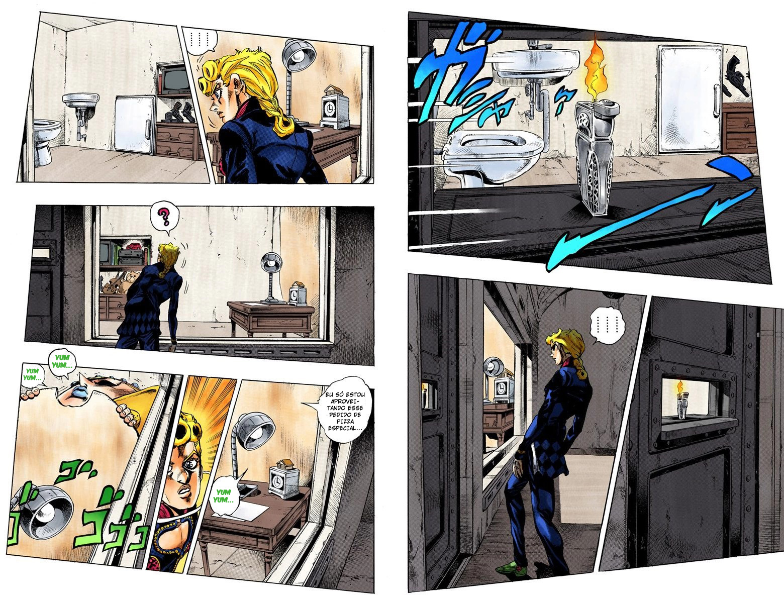 JoJo's Bizarre Adventure, Part 5: Golden Wind - Digital Colored Comics Capítulo 16 Página 9