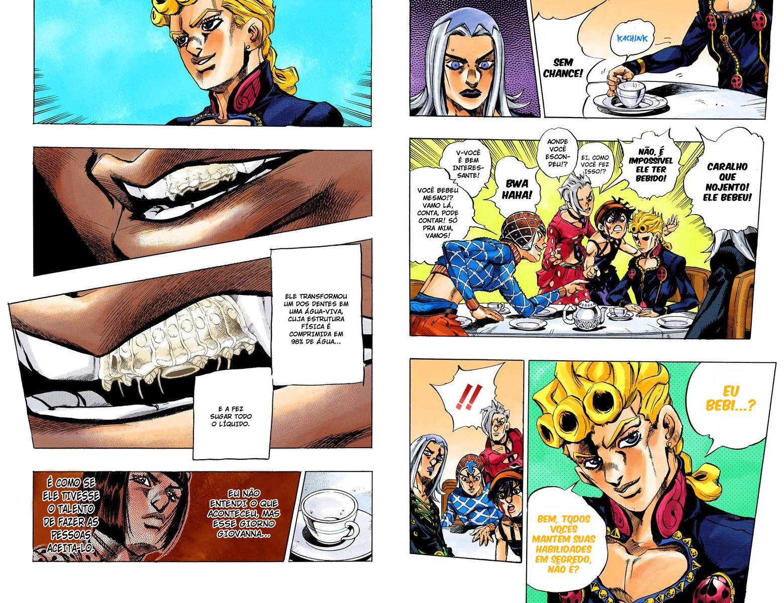 JoJo's Bizarre Adventure, Part 5: Golden Wind - Digital Colored Comics Capítulo 17 Página 10