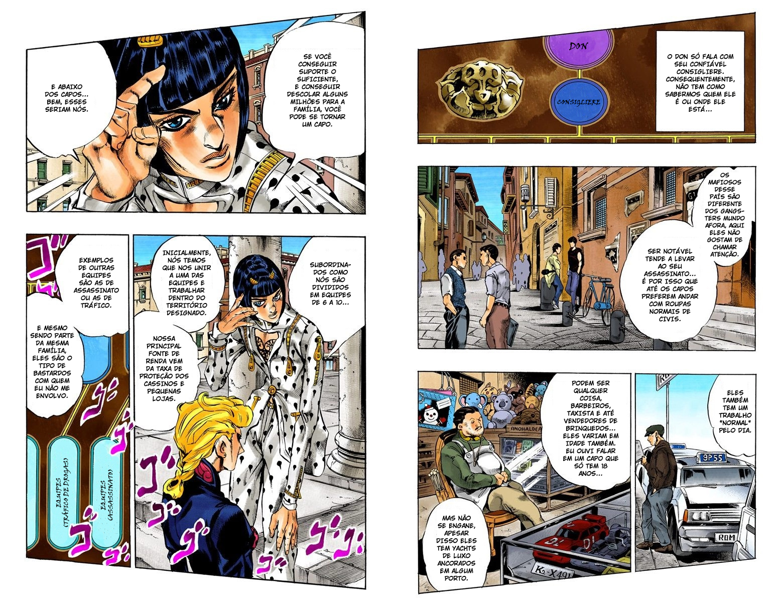 JoJo's Bizarre Adventure, Part 5: Golden Wind - Digital Colored Comics Capítulo 17 Página 2
