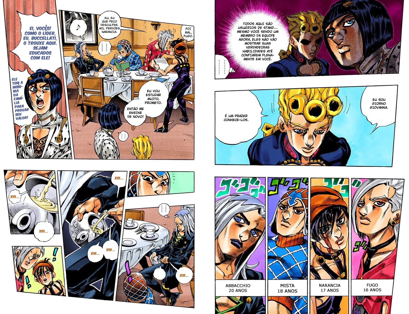 JoJo's Bizarre Adventure, Part 5: Golden Wind - Digital Colored Comics Capítulo 17 Página 7